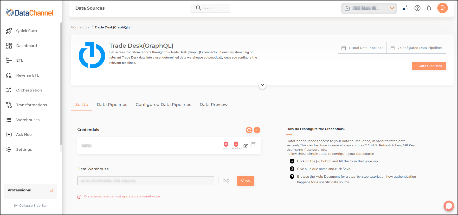 tradedesk graphql screen