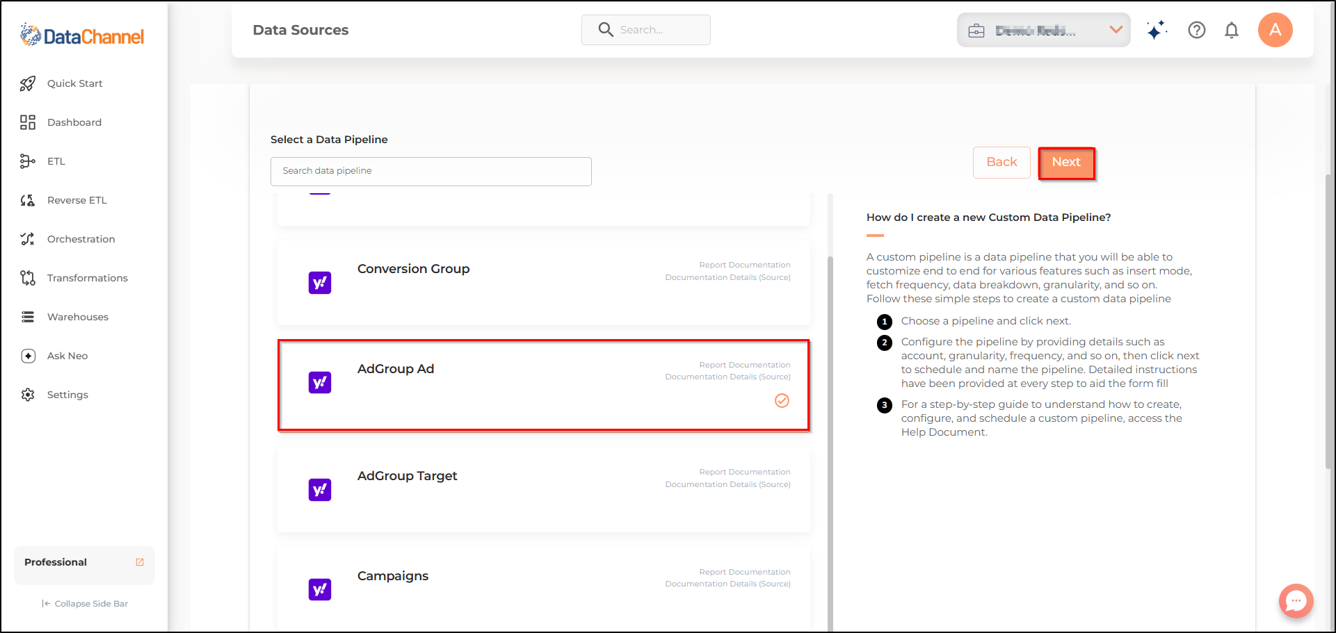 yahoo display ads adgroup ad