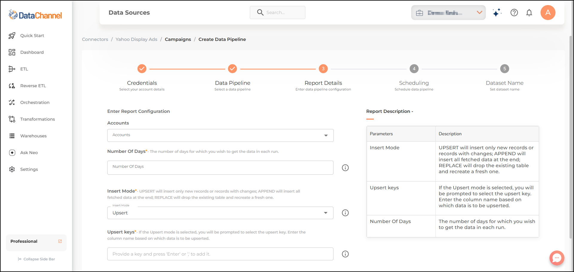 yahoo display ads campaigns config