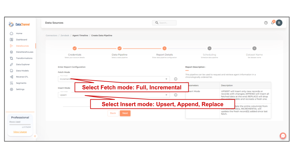 zendesk agents timeline config