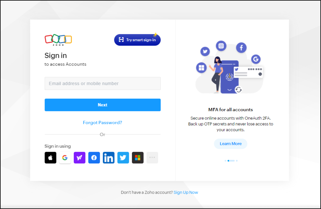 zohodesk new creds oauth