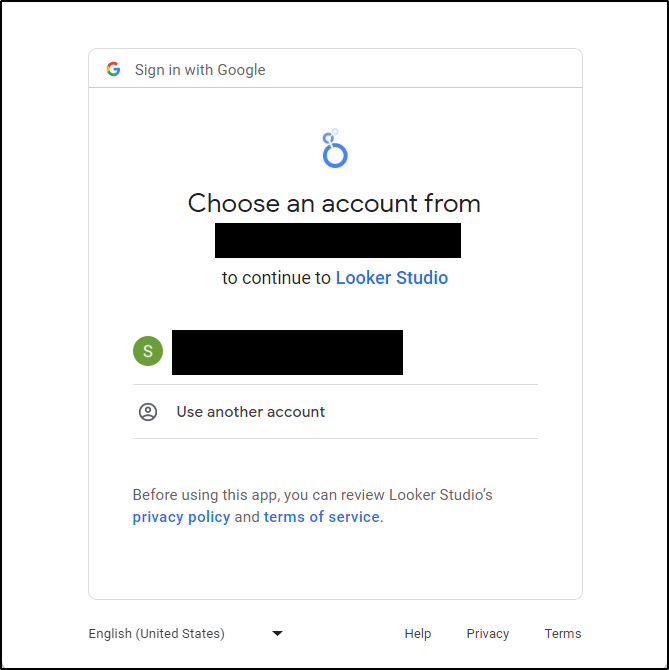 looker studio oauth