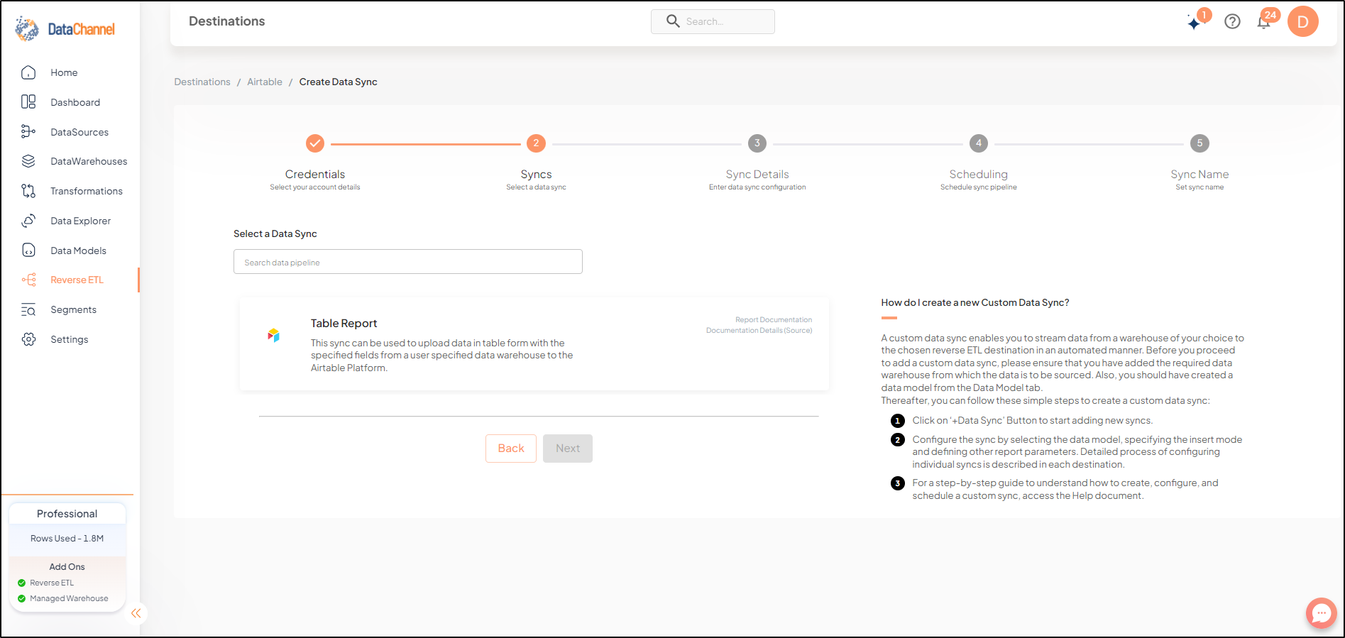 airtable syncs list