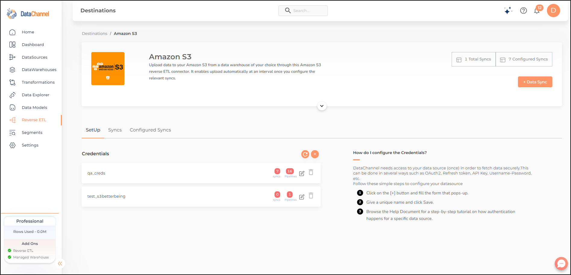 amazons3 screen