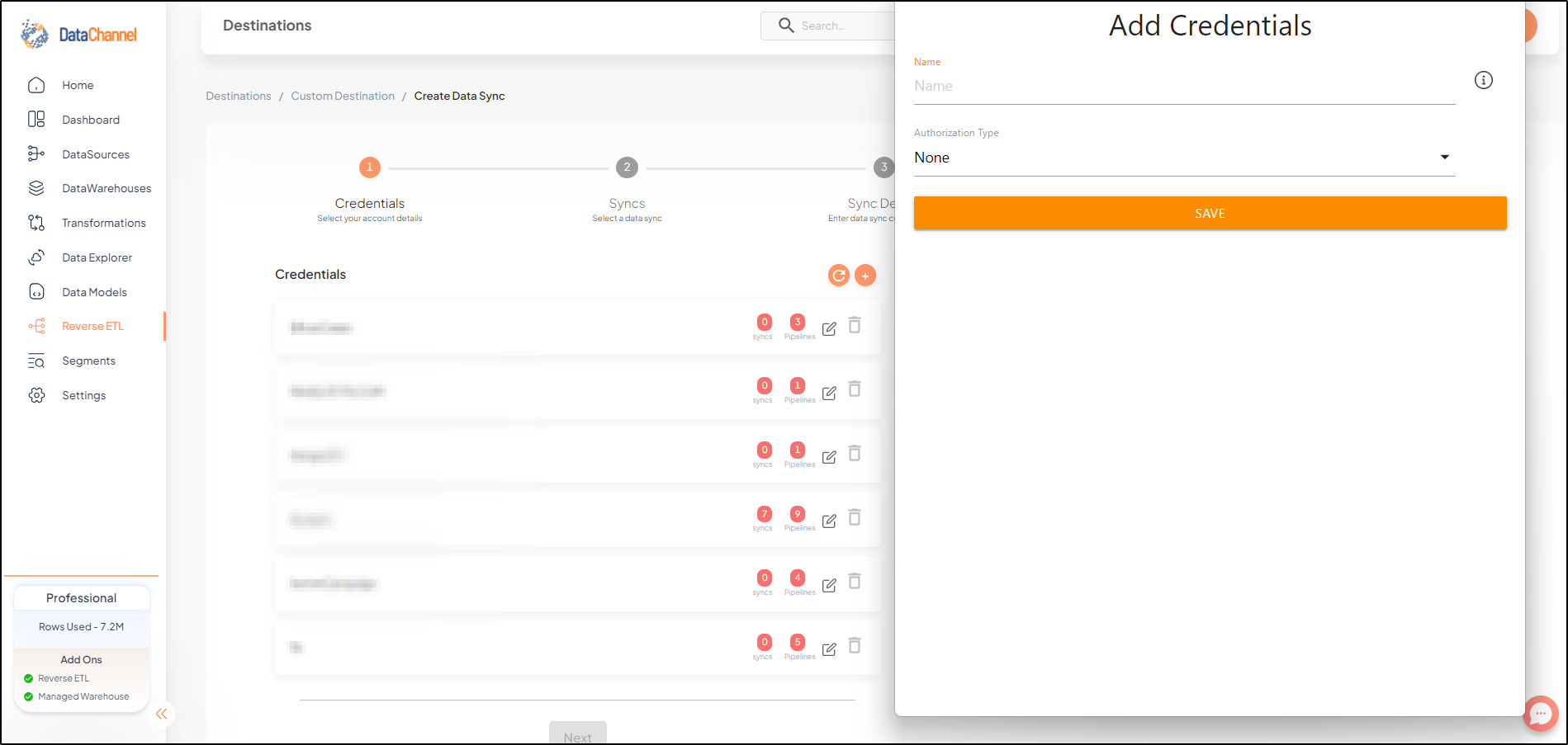 custom dest auth type none