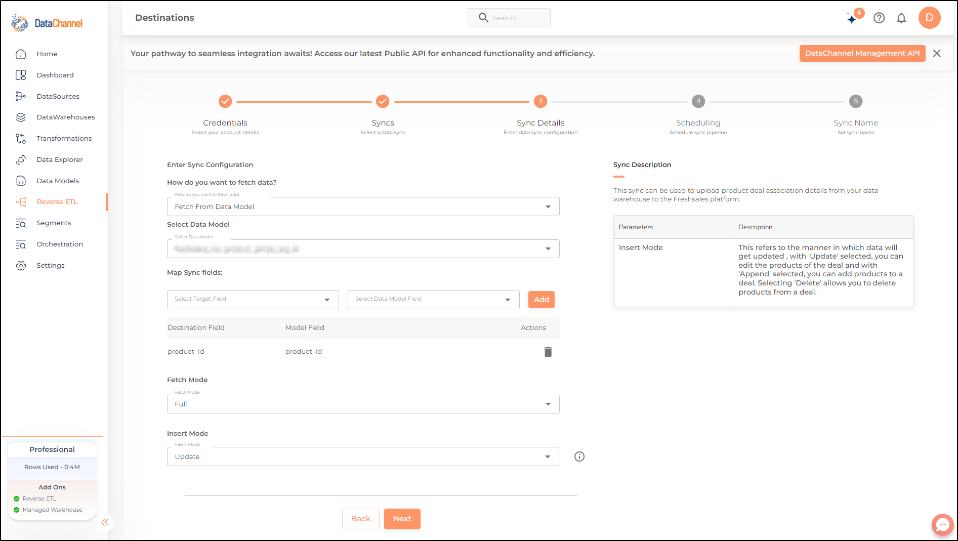 freshsales reverse product deal association config