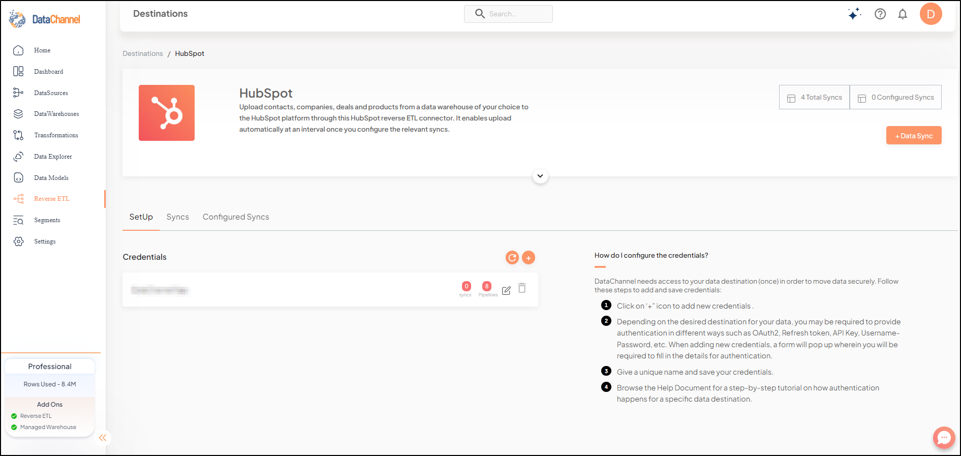 hubspot reverse screen