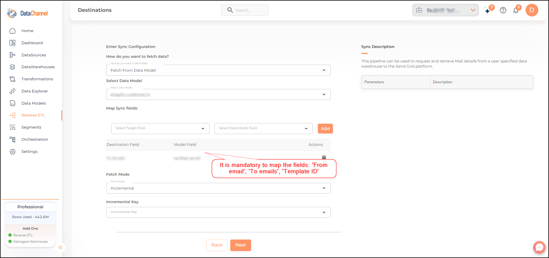 send grid mail config