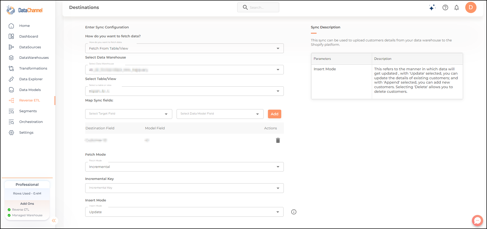 shopify reverse customers config